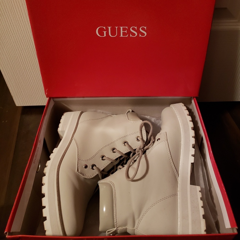 Guess Grey Graham Boots